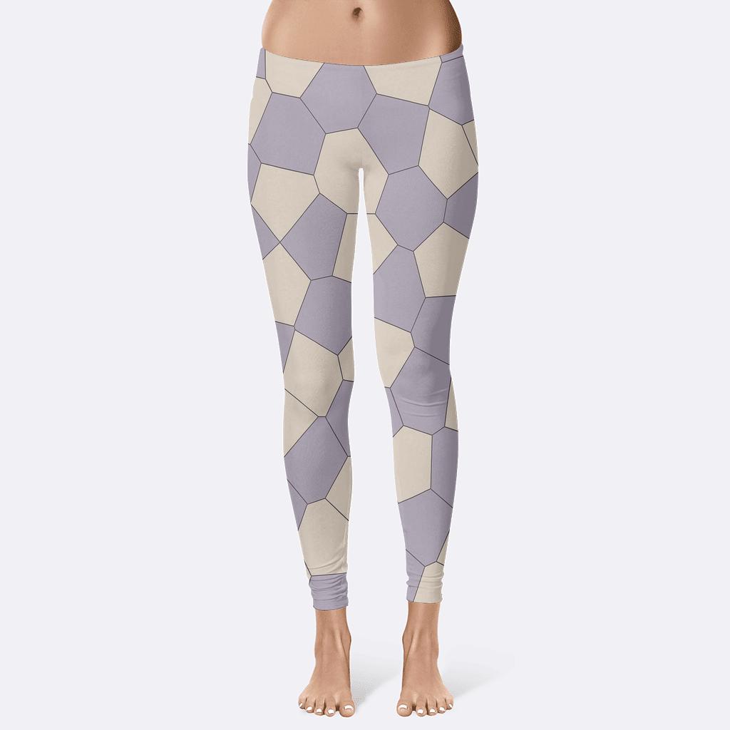 Irregular Polygon Tiling comfortable yoga leggings