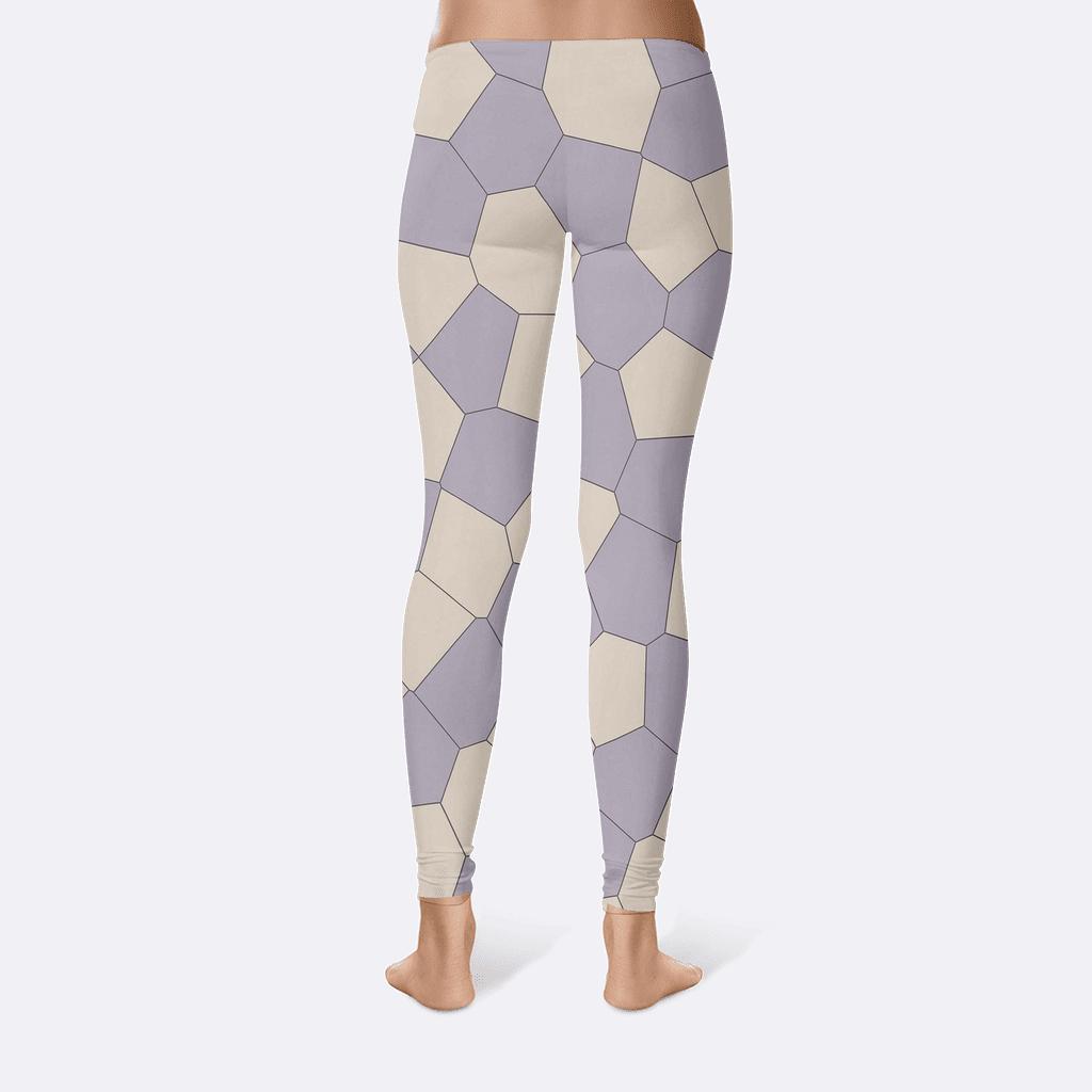 Irregular Polygon Tiling comfortable yoga leggings