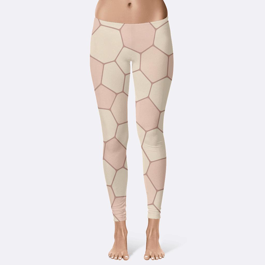 Foam Cell Fragmentation designer patterned leggings