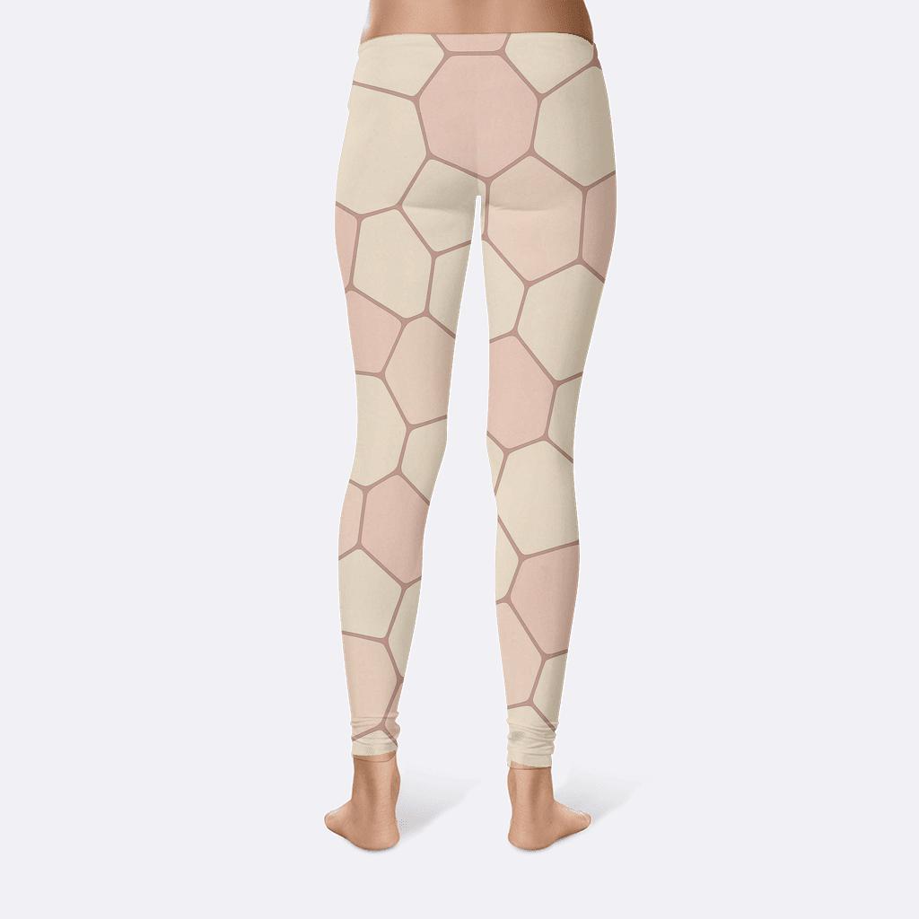 Foam Cell Fragmentation designer patterned leggings