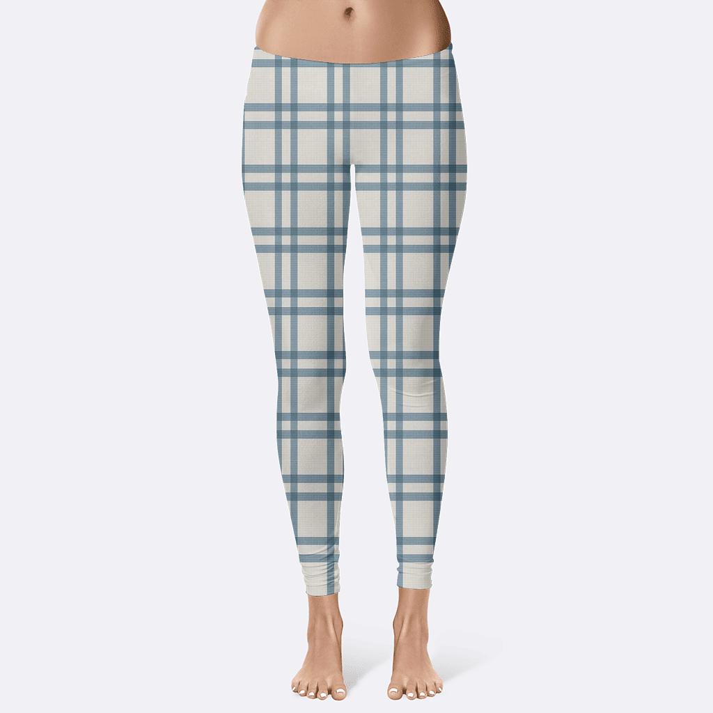 Orthogonal Crosshatch Layers comfortable yoga leggings