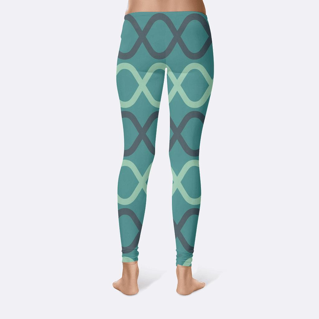 Tessellation Wave Interlock custom leggings