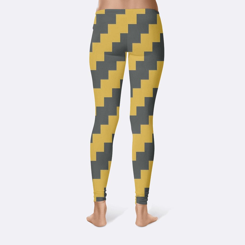 Diagonal Stairstep Matrix custom leggings