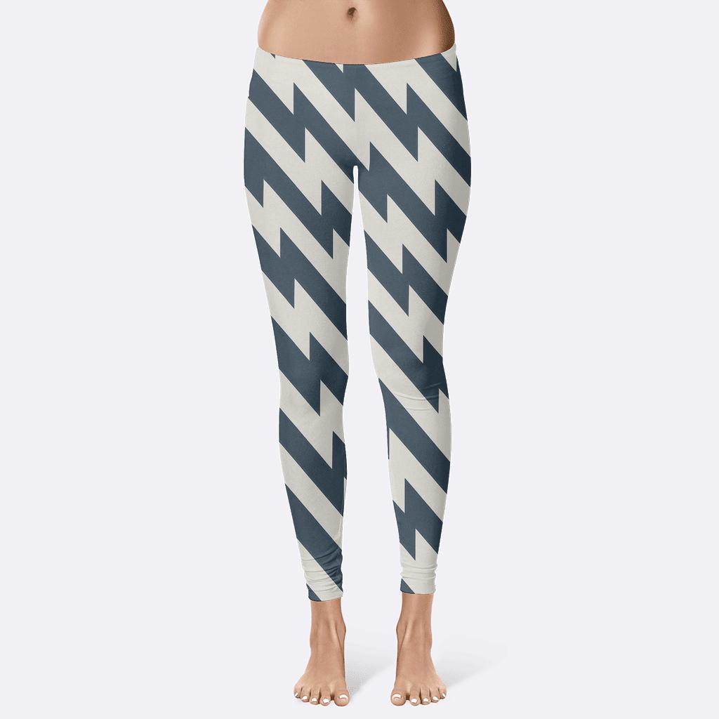 Cascade Edge Recursive Pattern unique fashion leggings