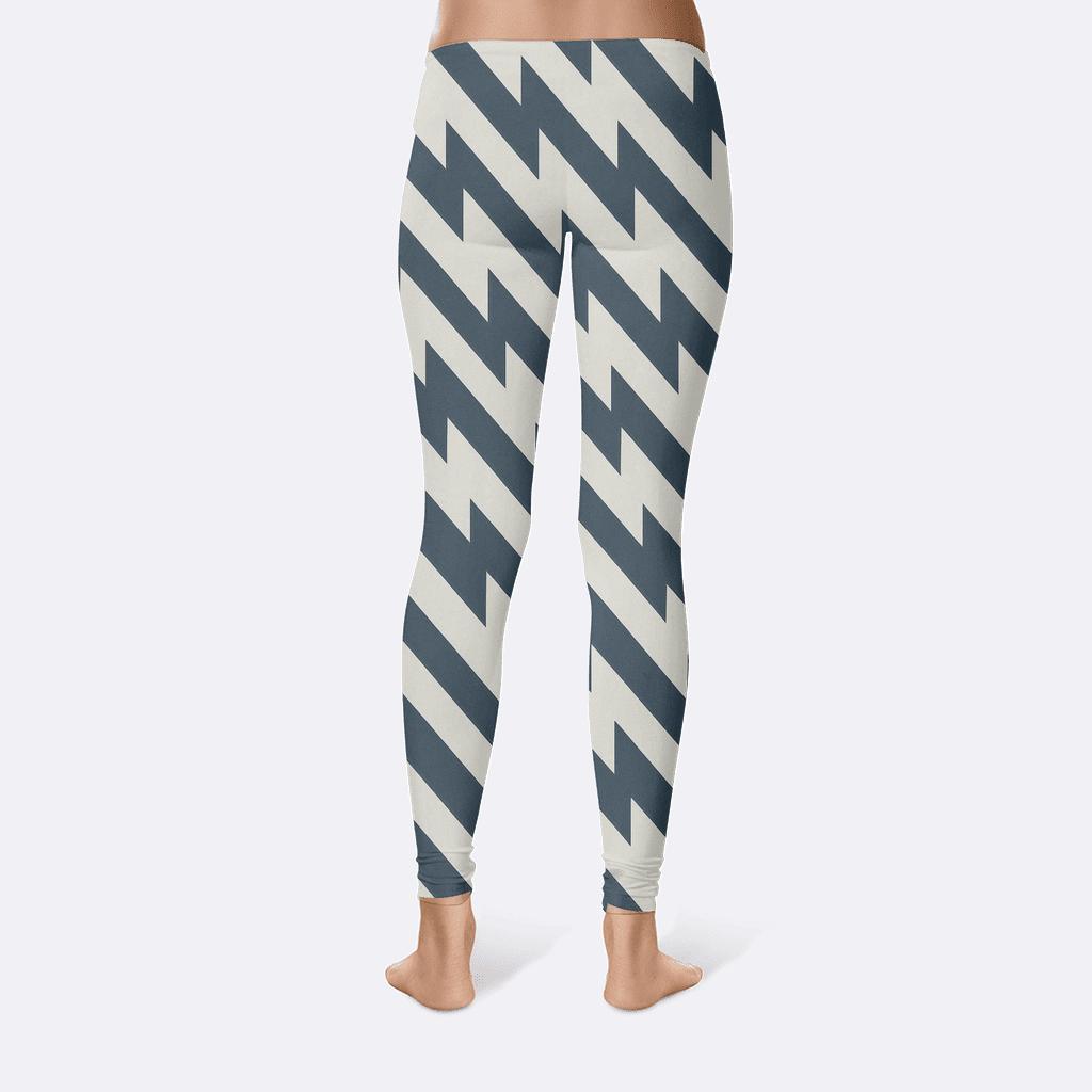 Cascade Edge Recursive Pattern unique fashion leggings
