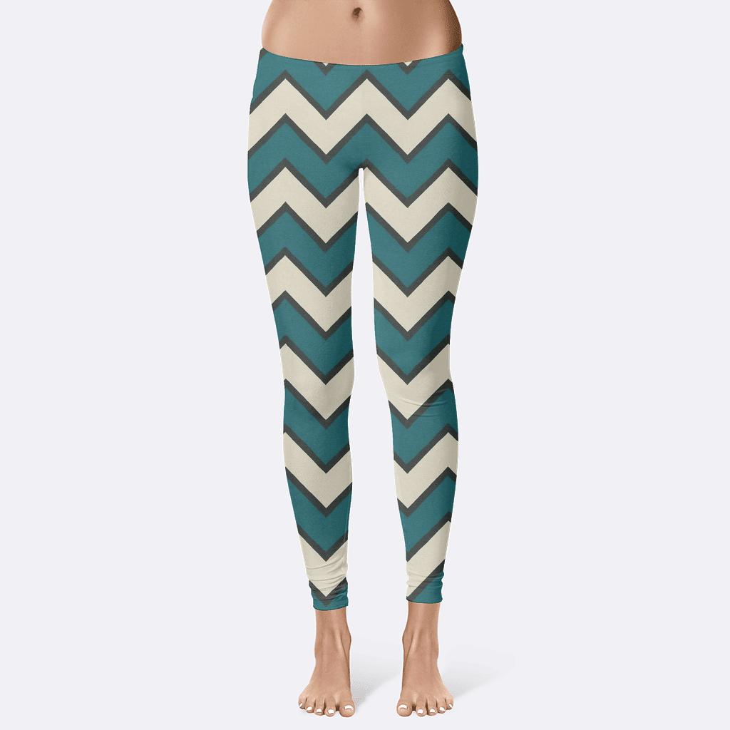 Phase Weave Zigzag unique fashion leggings