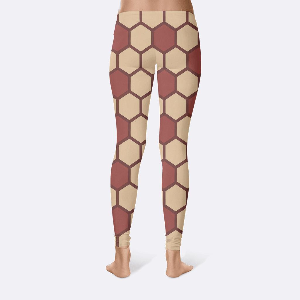 Honeycomb Hex Mesh Driftline unique fashion leggings