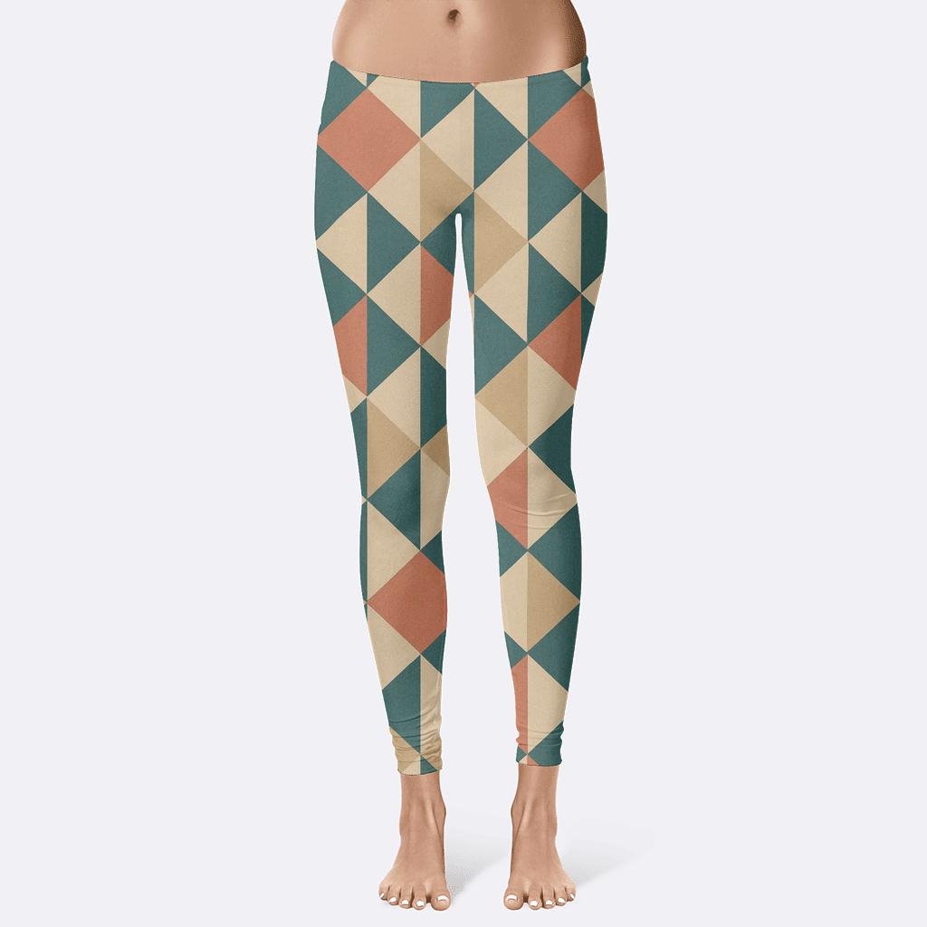 Nested Rhombus Harmony high-waist leggings