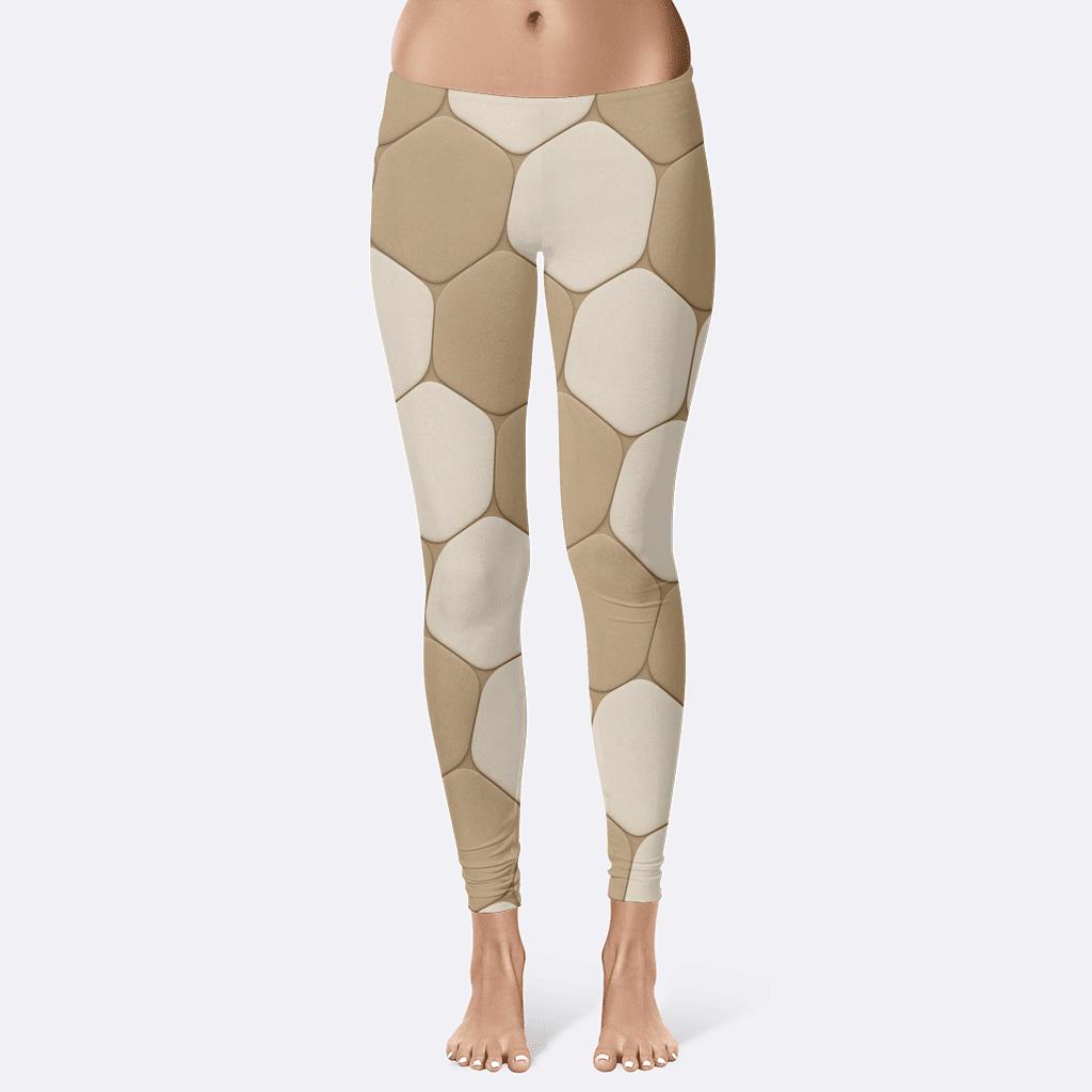 Foam Cell Quilt soft cotton leggings