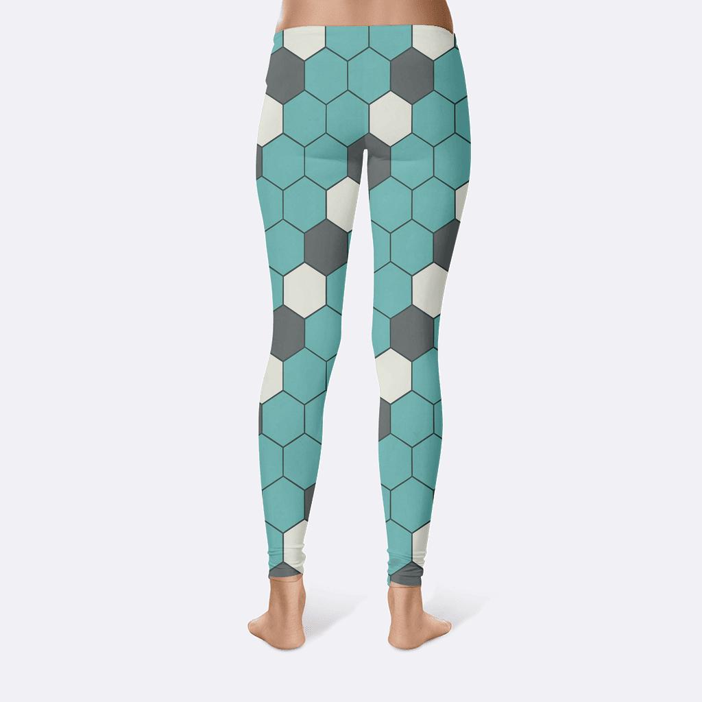 Hex Drift Celestial Quilt stylish workout leggings