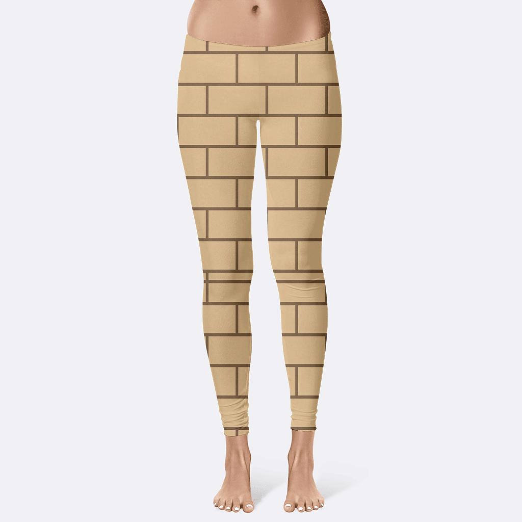Offset Brick Celestial Stack stylish workout leggings