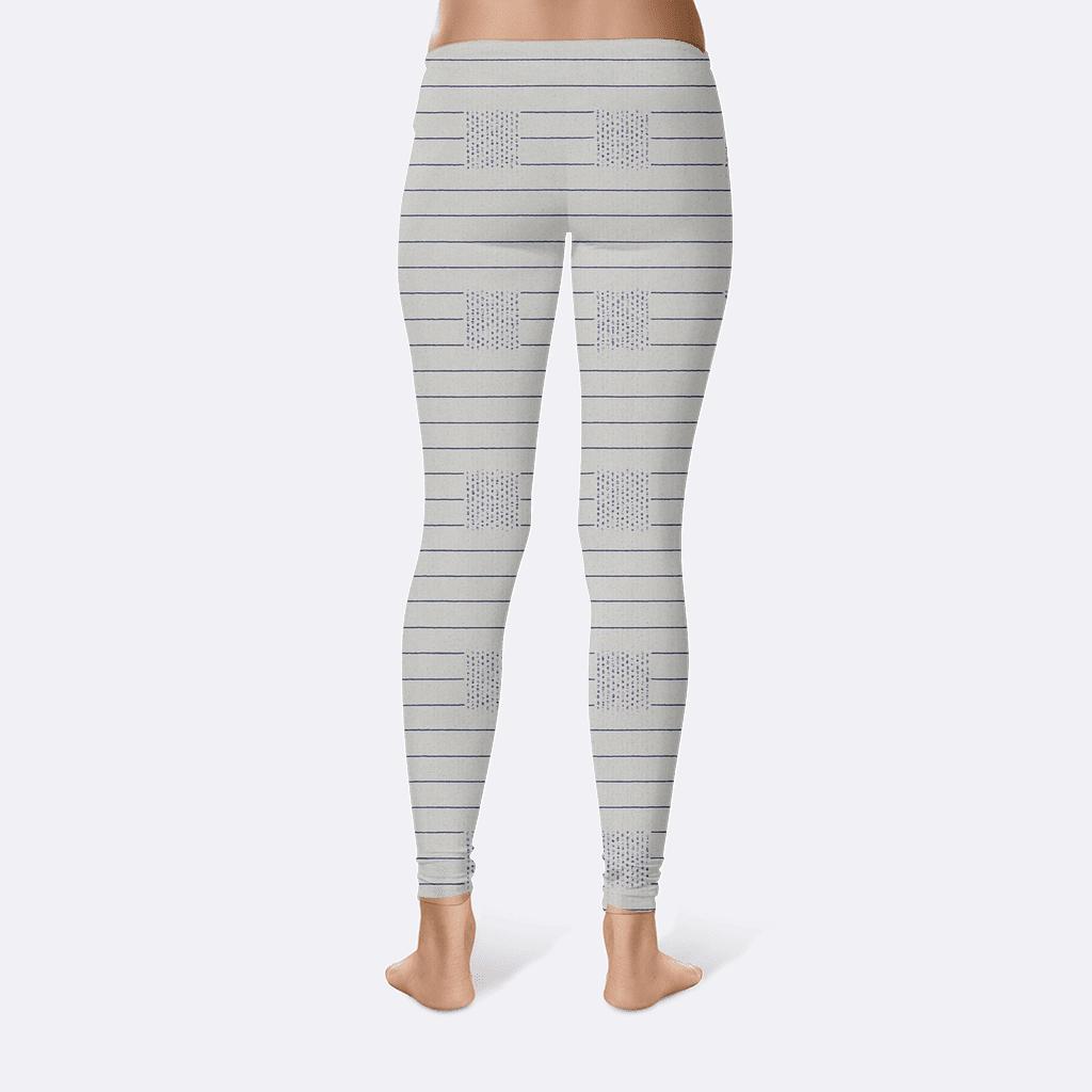 Microline Dither Celestial Field custom leggings