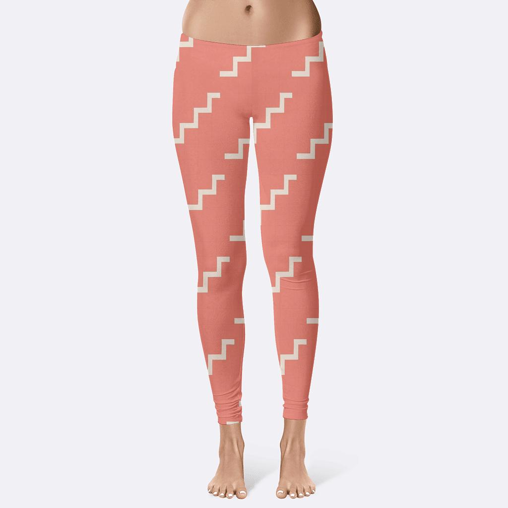 Diagonal Stair Celestial Ladder unique fashion leggings