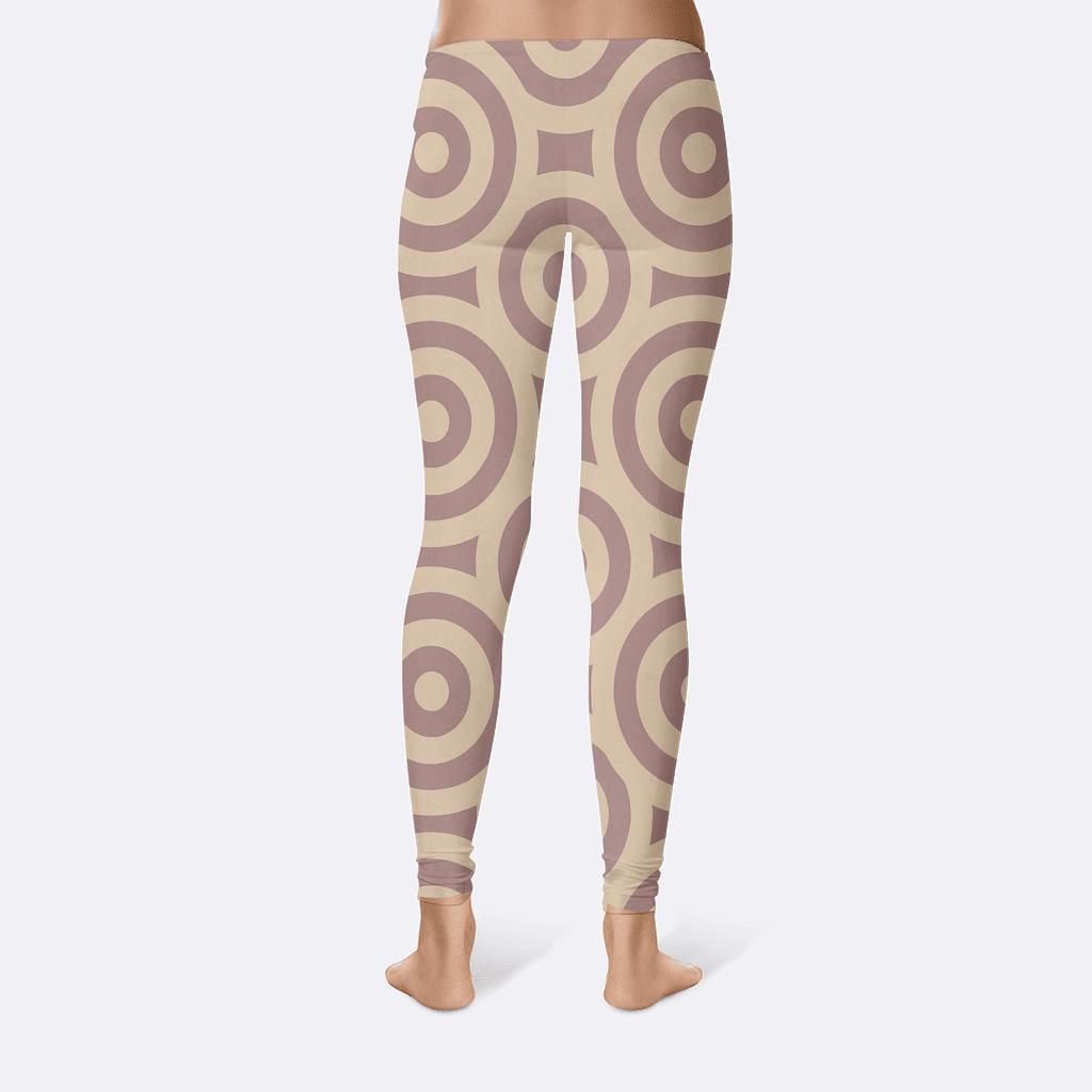 Radial Band Relay Composition soft cotton leggings