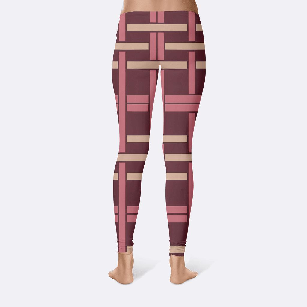 Elite-Crafted Stripe Interlock high-waist leggings