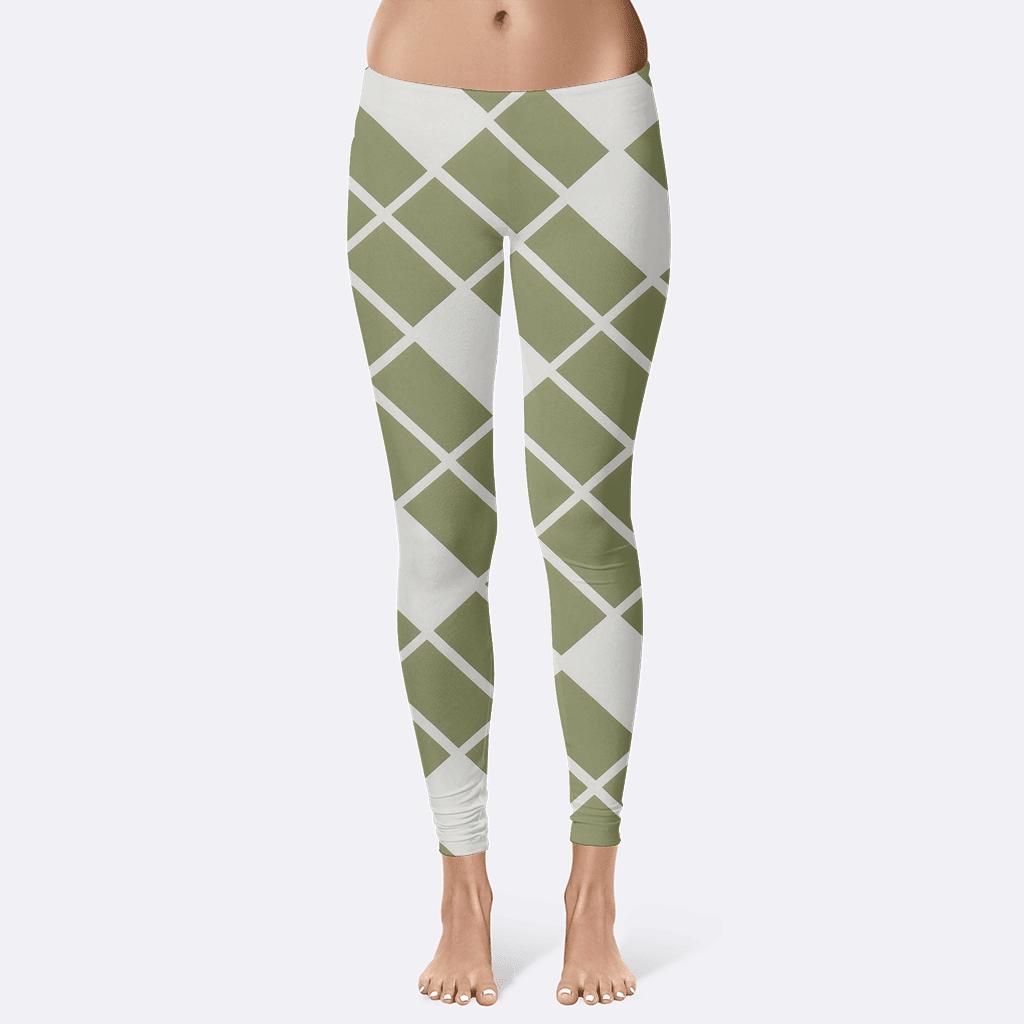 Premium Skew Grid Drift unique fashion leggings