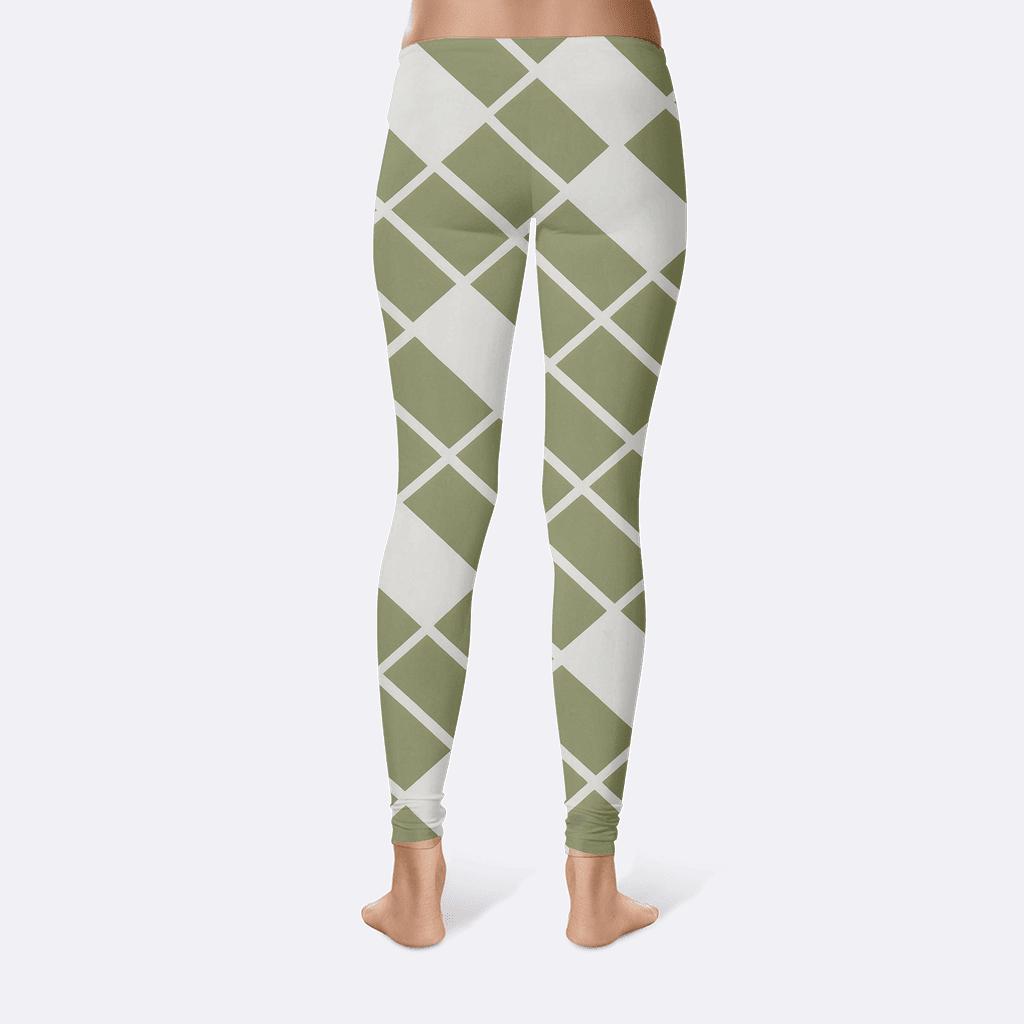 Premium Skew Grid Drift unique fashion leggings