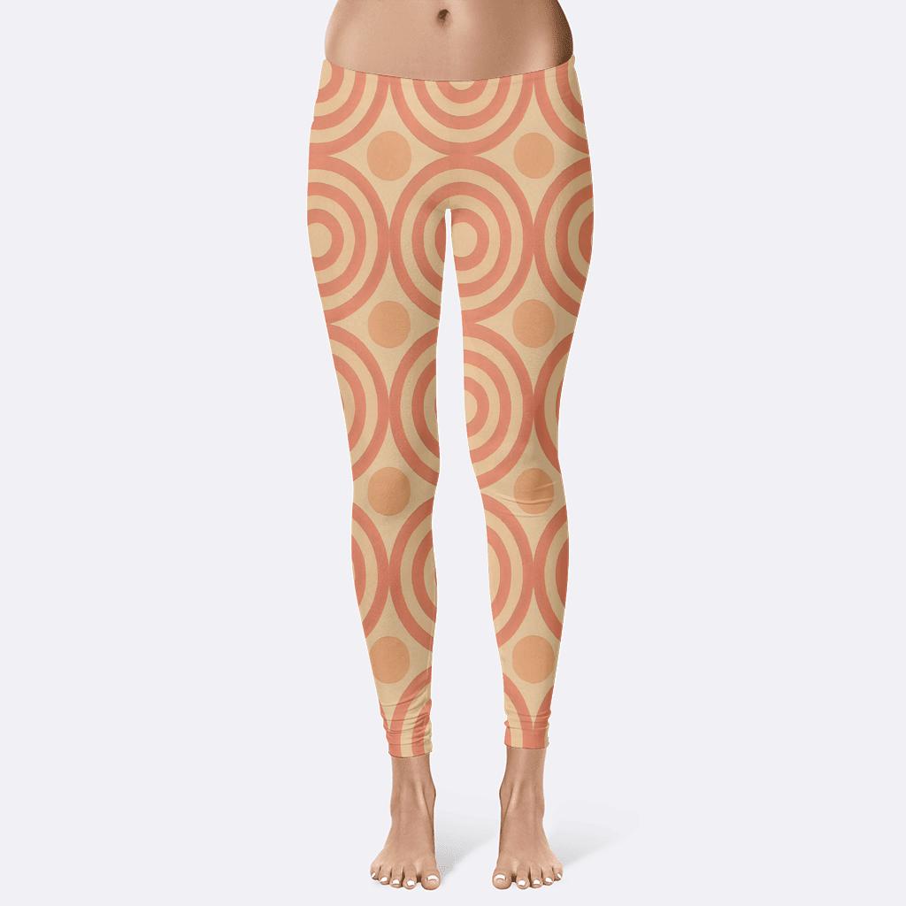 Radial Band Quilt stylish workout leggings