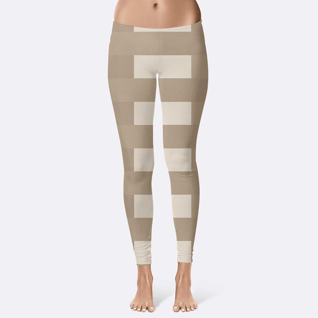 Offset Brick Weave unique fashion leggings