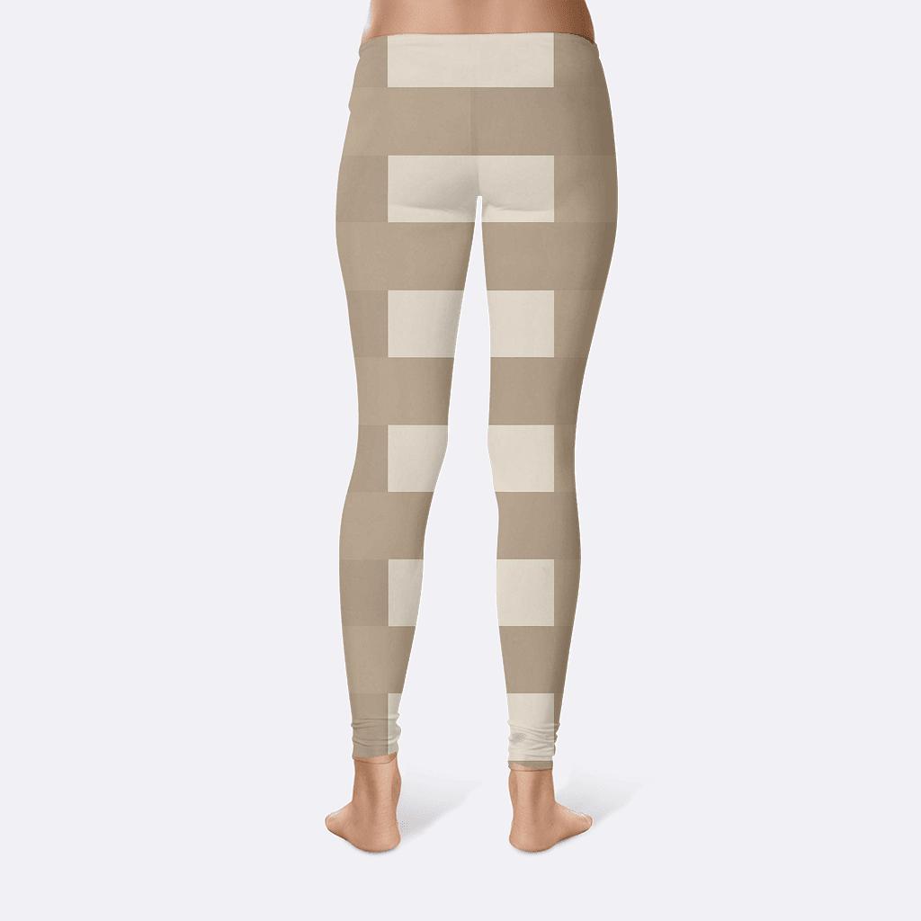 Offset Brick Weave unique fashion leggings
