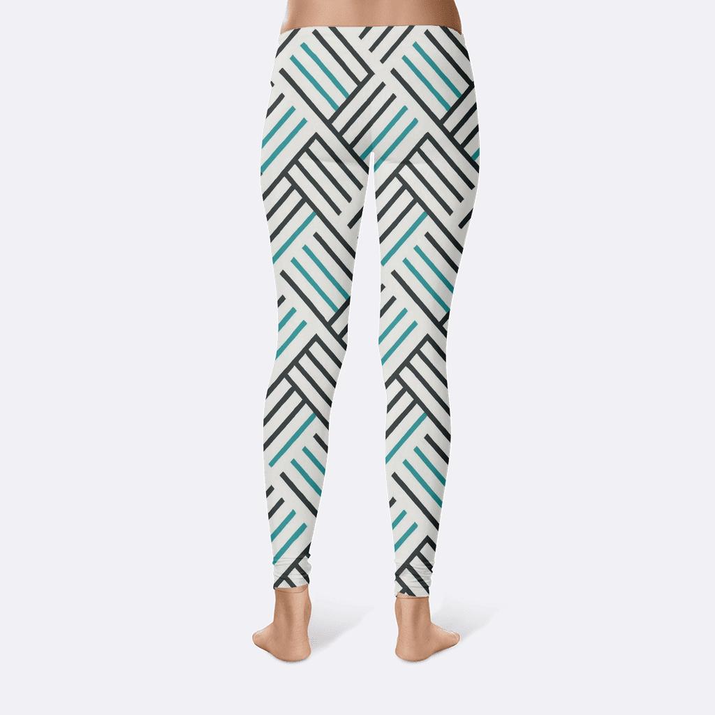 Signature Skew Grid Undercurrent trendy athletic leggings