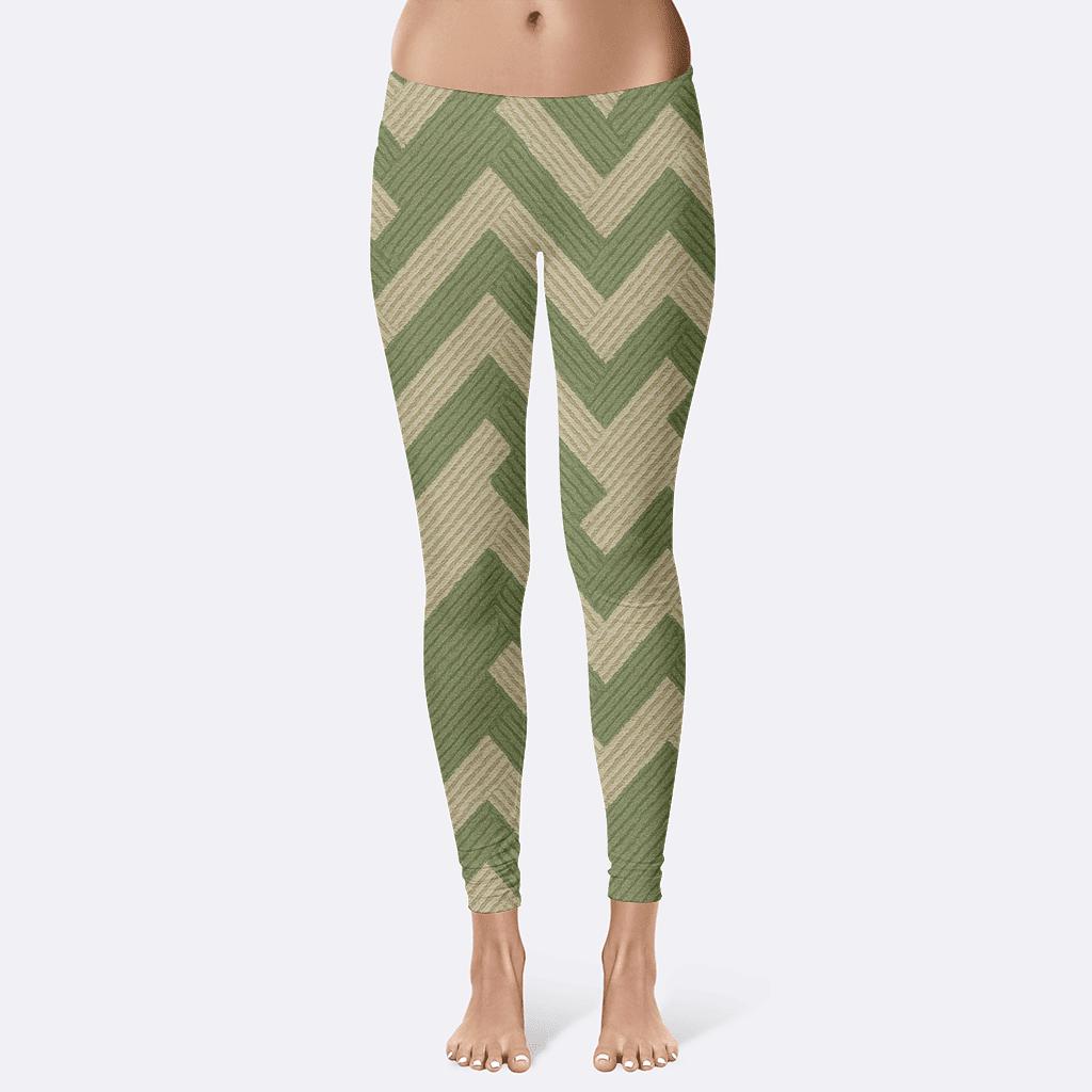 Dynamic Herringbone Layer soft cotton leggings
