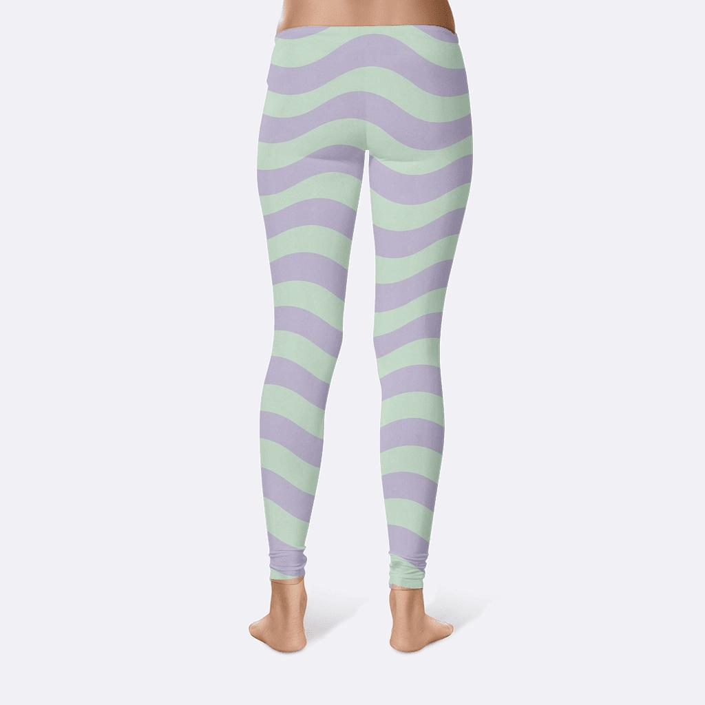 Repetitive Wave Series comfortable yoga leggings