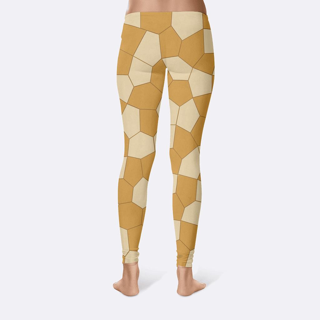 Irregular Polygon Quilt comfortable yoga leggings