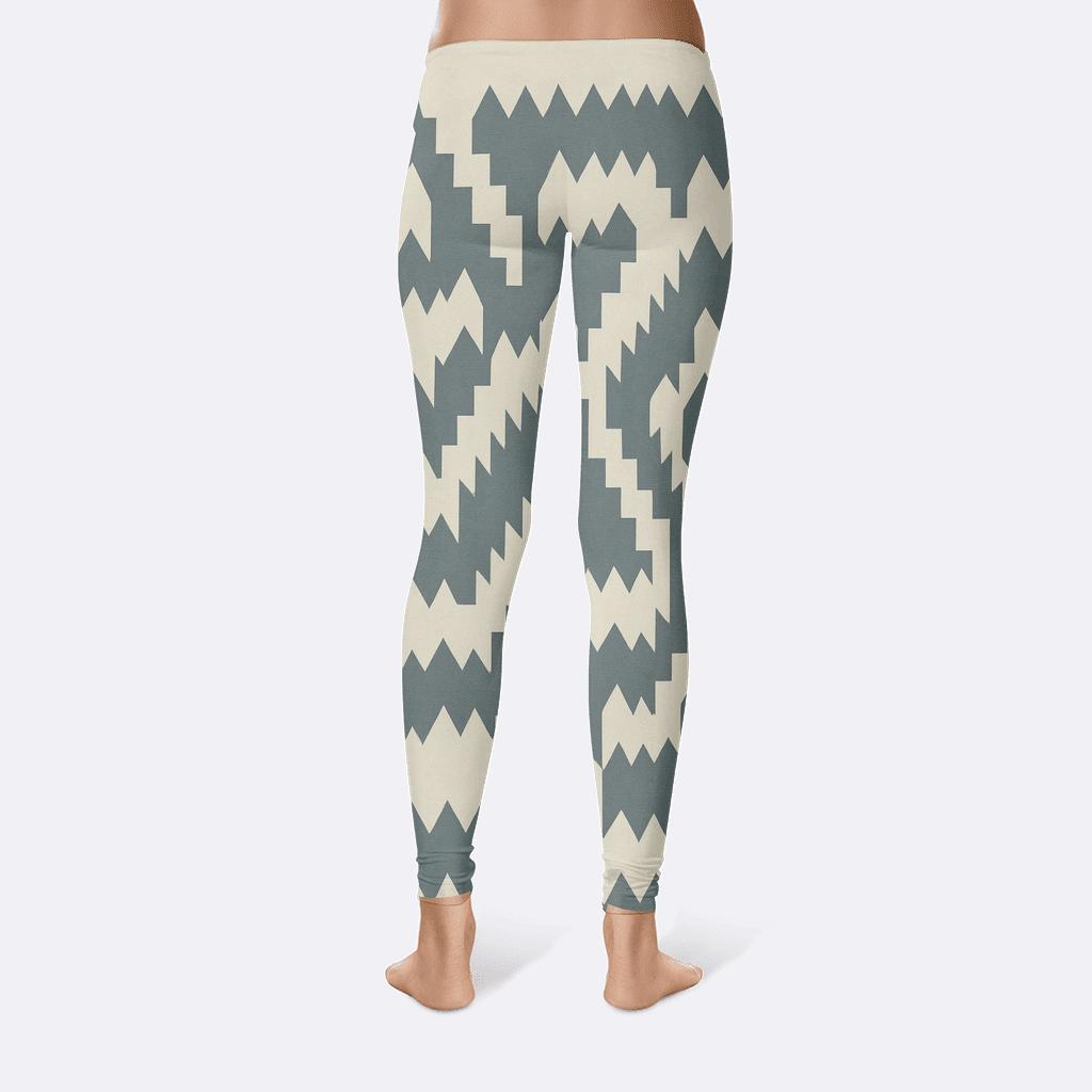 Recursive Edge Cascade designer patterned leggings