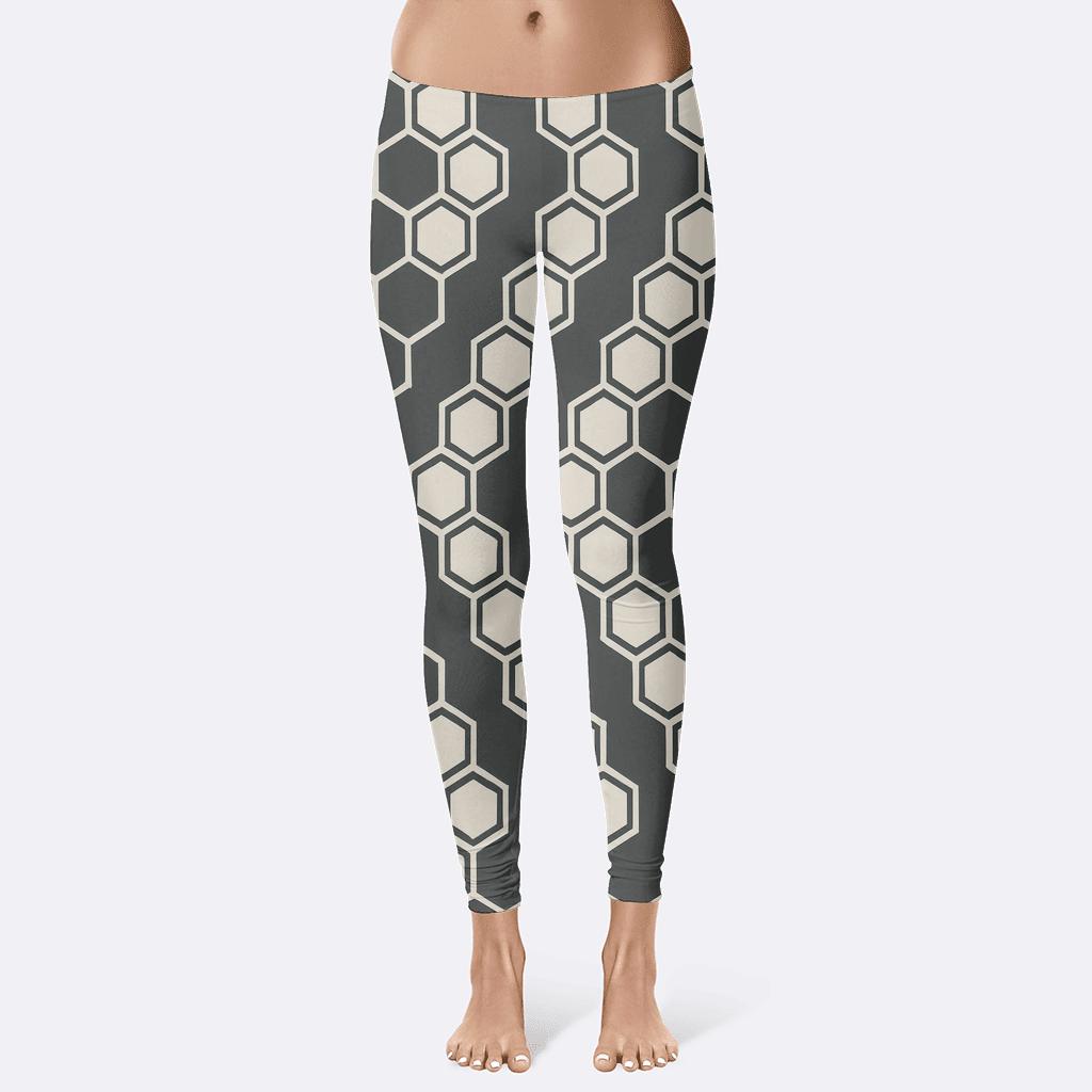 Hex Mesh Driftline trendy athletic leggings