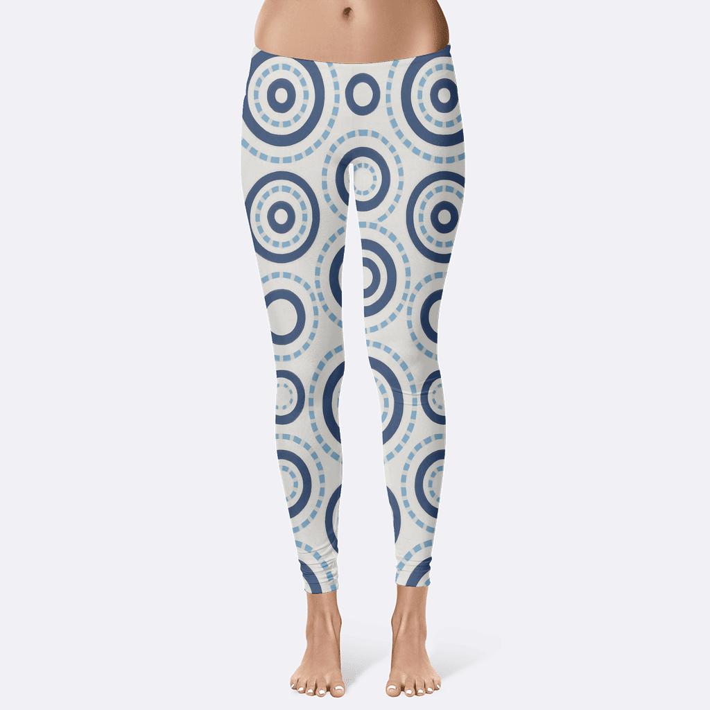 Radial Band Relay designer patterned leggings
