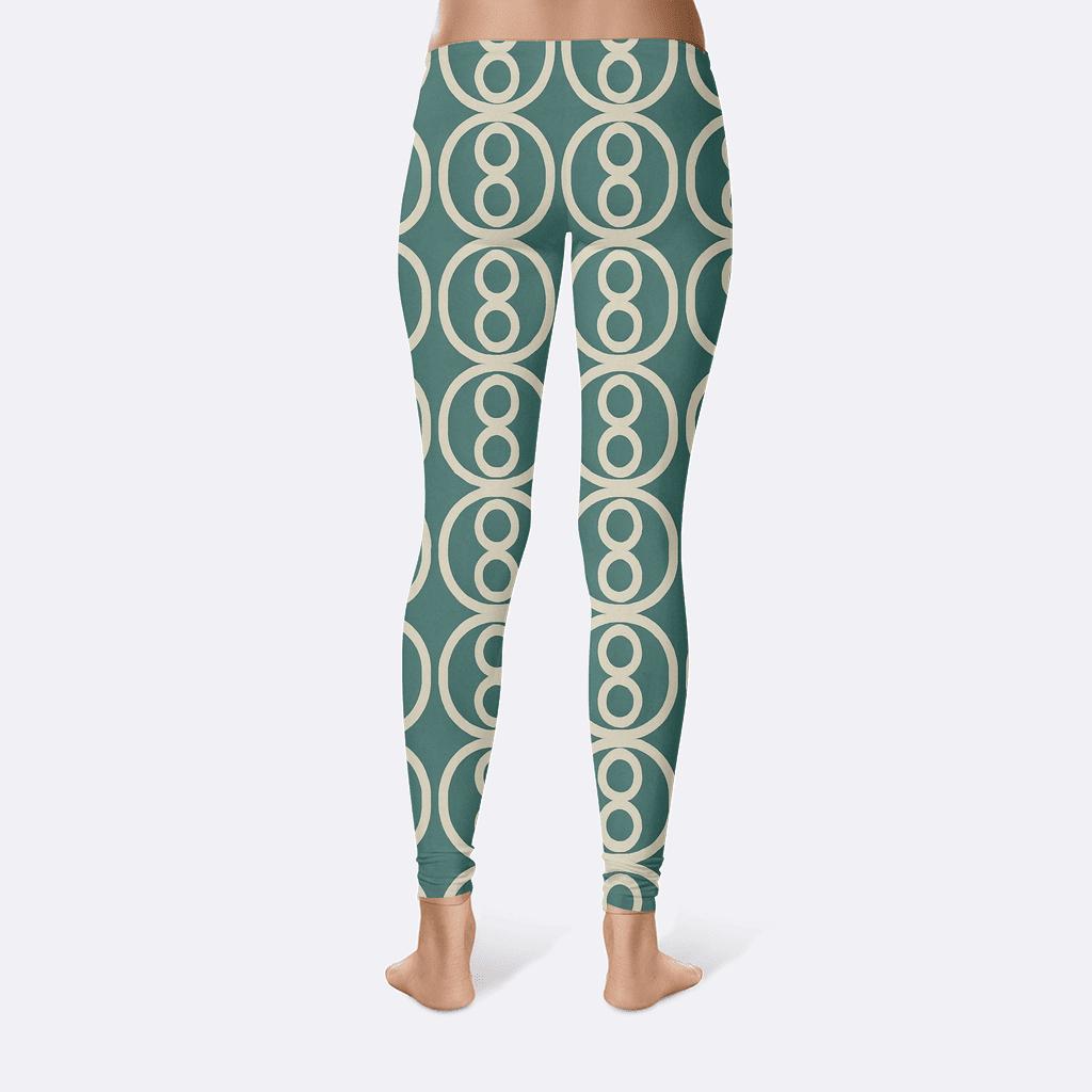 Concentric Loop Registers trendy athletic leggings