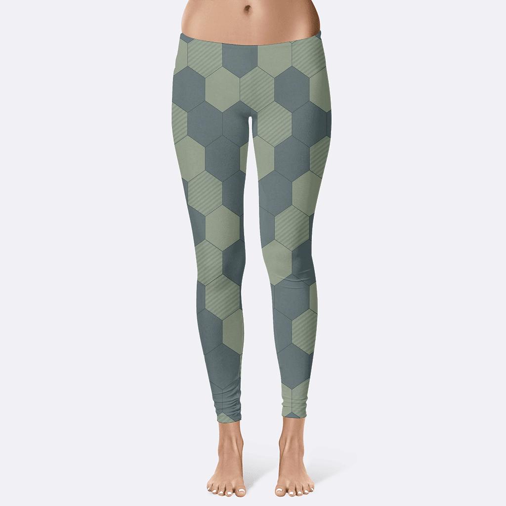 Hex Tessera Drift stylish workout leggings