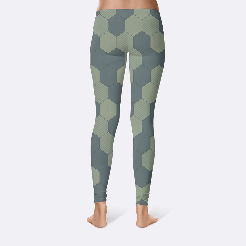 Hex Tessera Drift stylish workout leggings