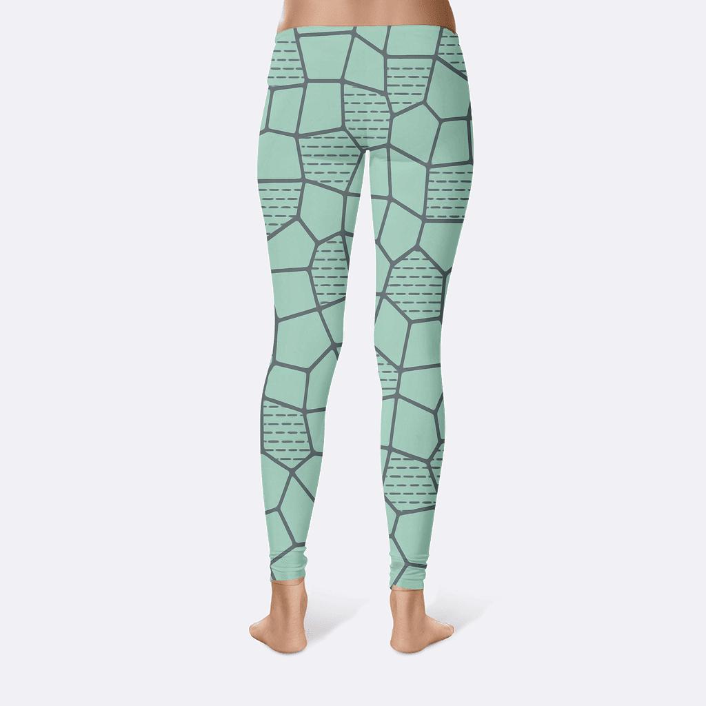 Foam Cell Mosaic custom leggings