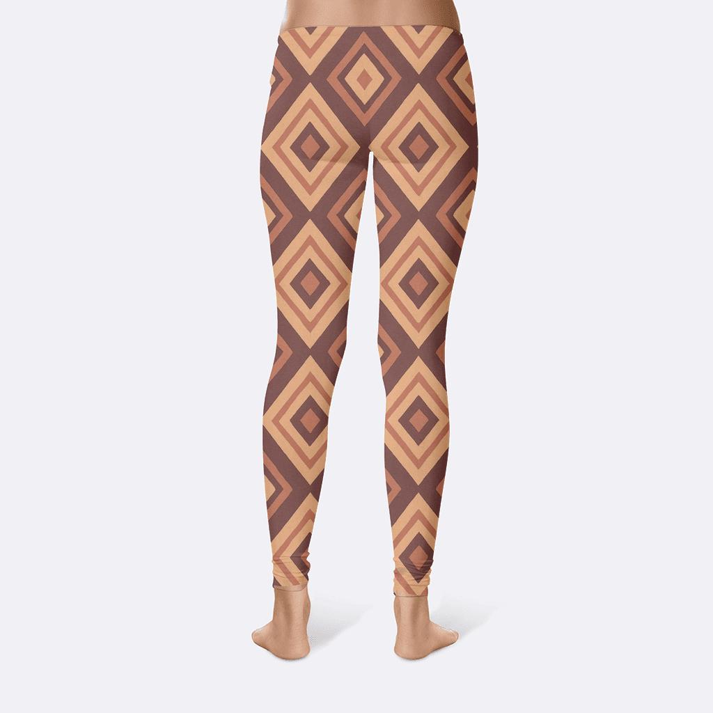 Nested Rhombus Quilt custom leggings