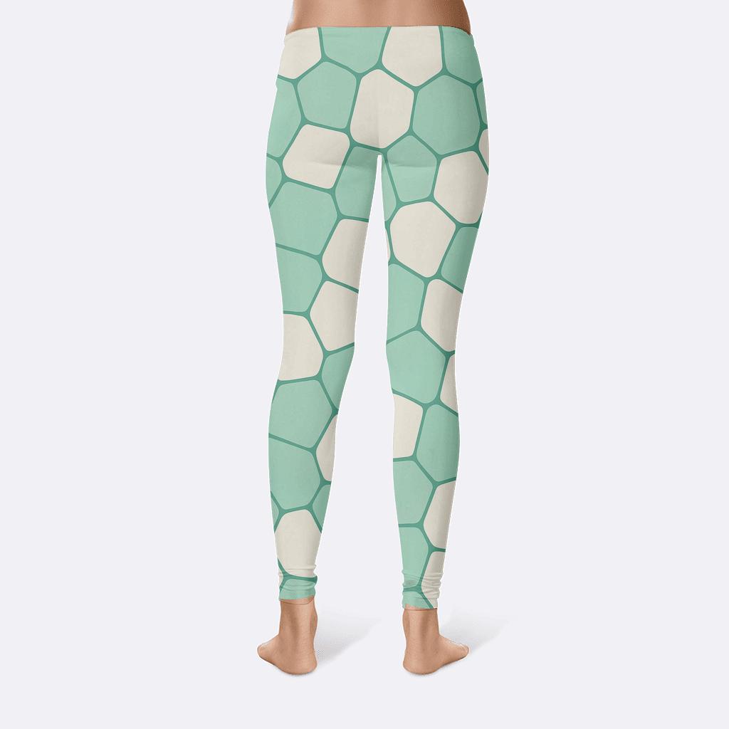 Foam Cell Mosaic comfortable yoga leggings