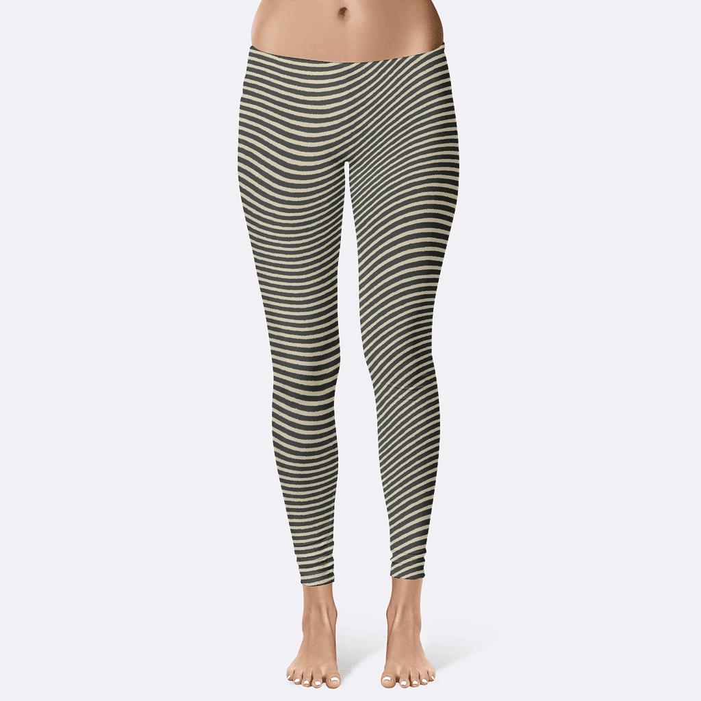 Microline Dither Field unique fashion leggings