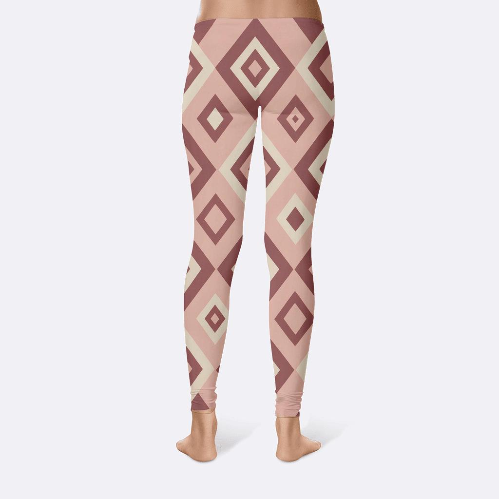 Nested Rhombus Field comfortable yoga leggings