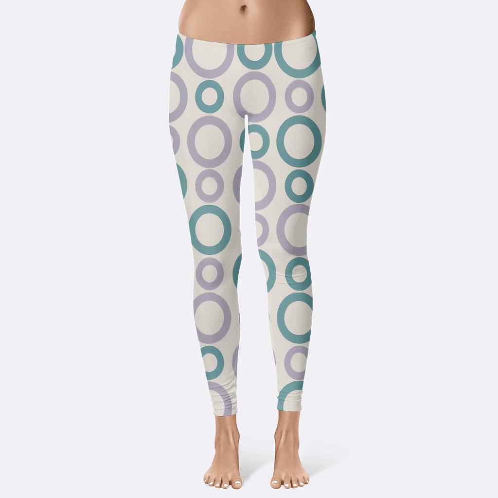 Concentric Loop Registers trendy athletic leggings