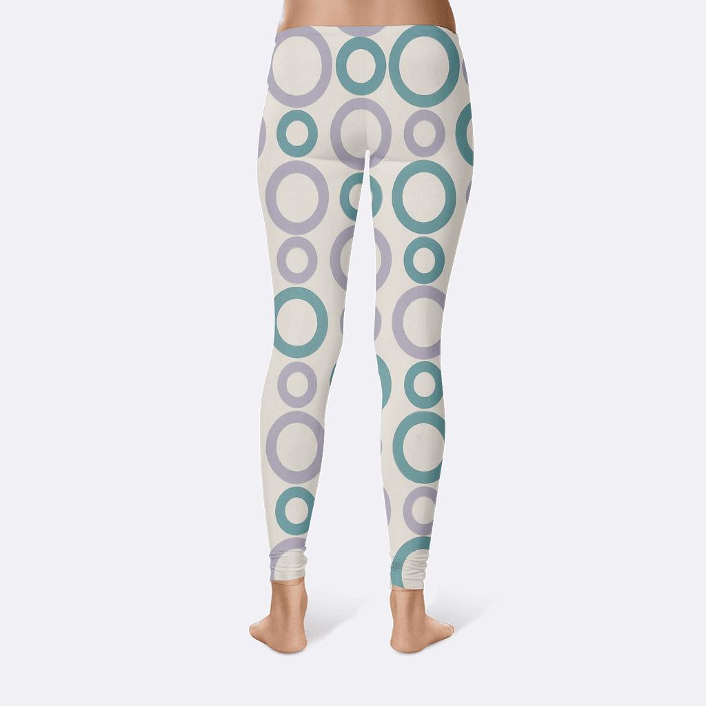 Concentric Loop Registers trendy athletic leggings