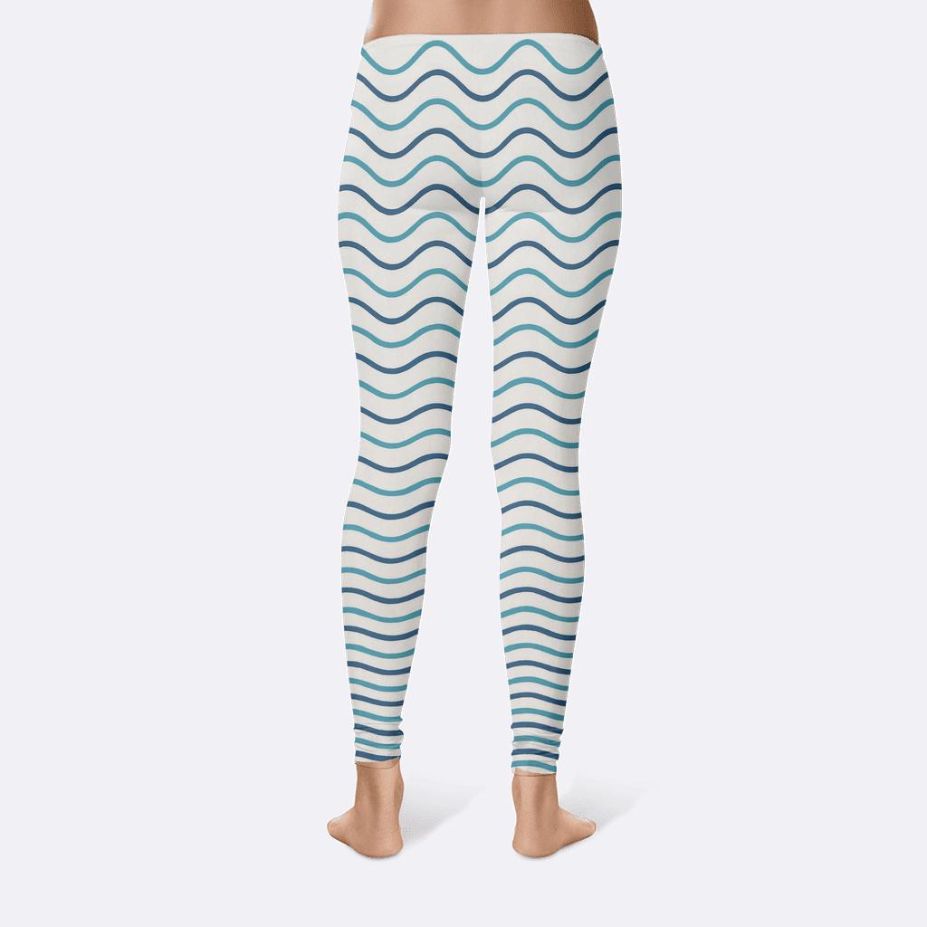 Sinewave Line Pack personalized print leggings