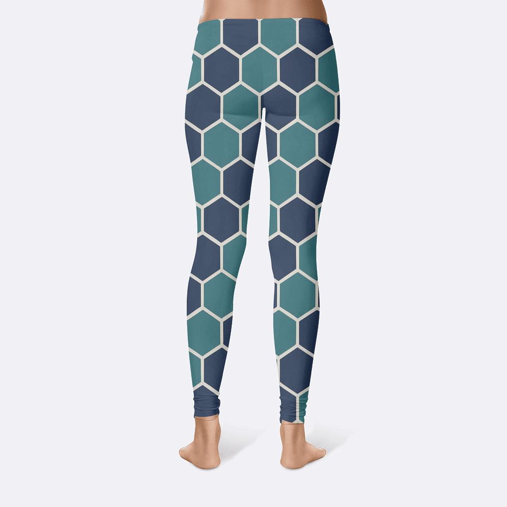 Hex Mesh Driftline soft cotton leggings