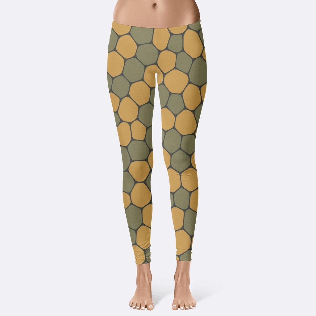 Foam Cell Mosaic custom leggings