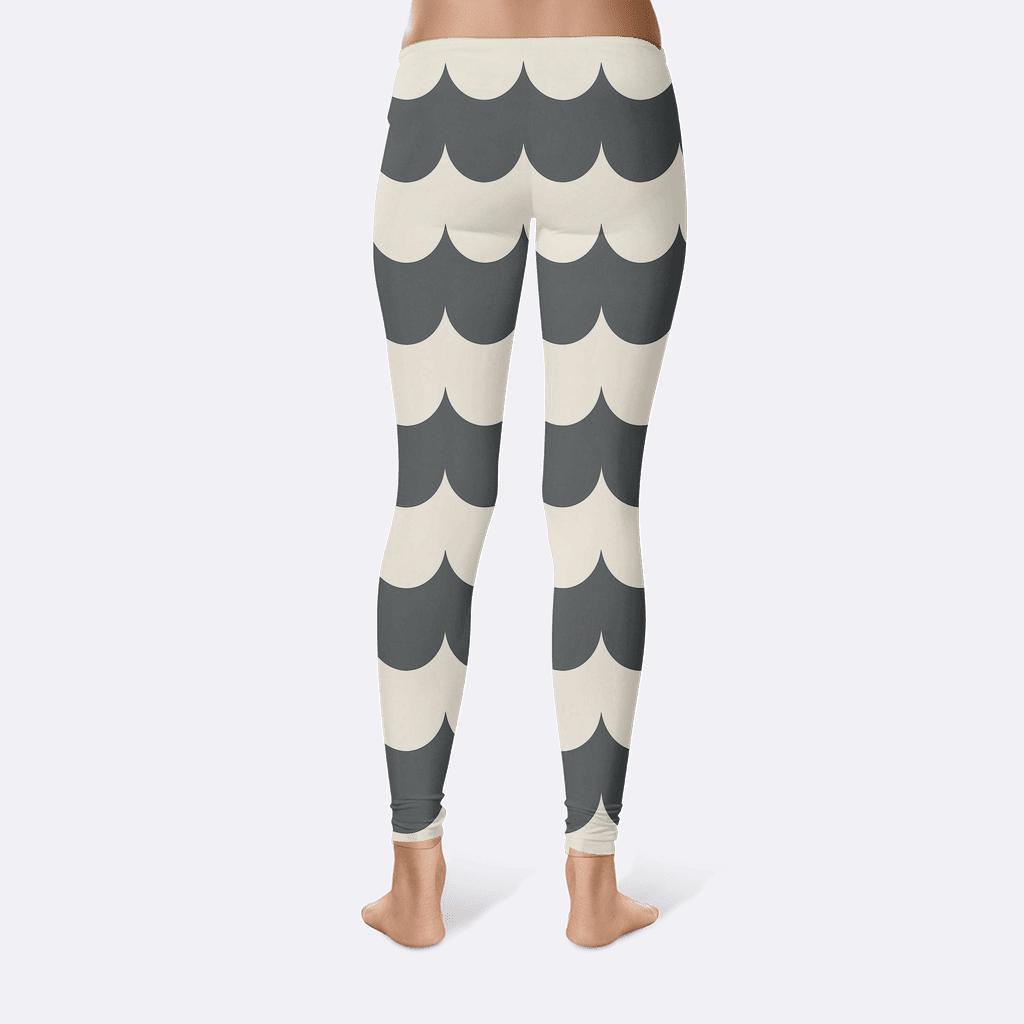 Recursive Edge Cascade unique fashion leggings