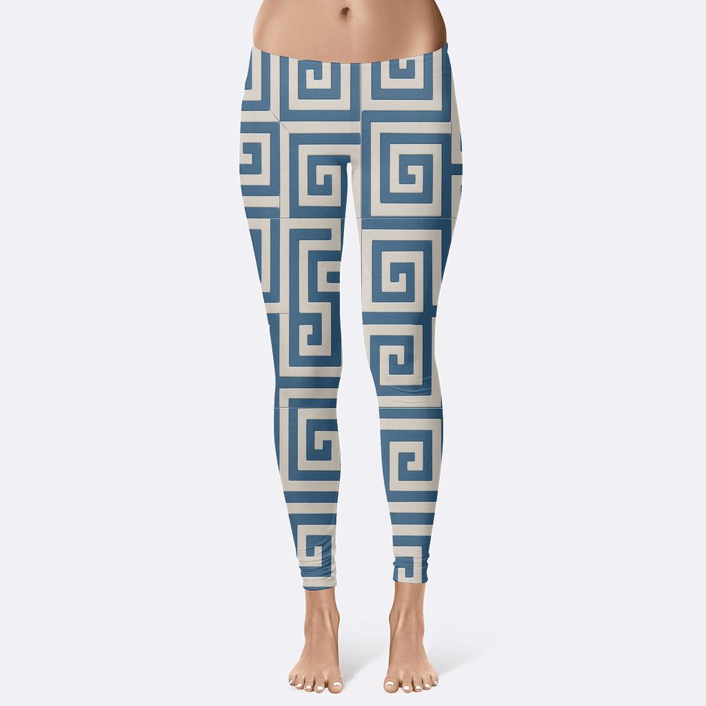 Spiral Track Tessellation stylish workout leggings