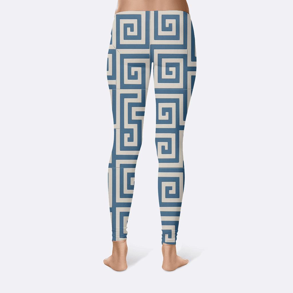 Spiral Track Tessellation stylish workout leggings