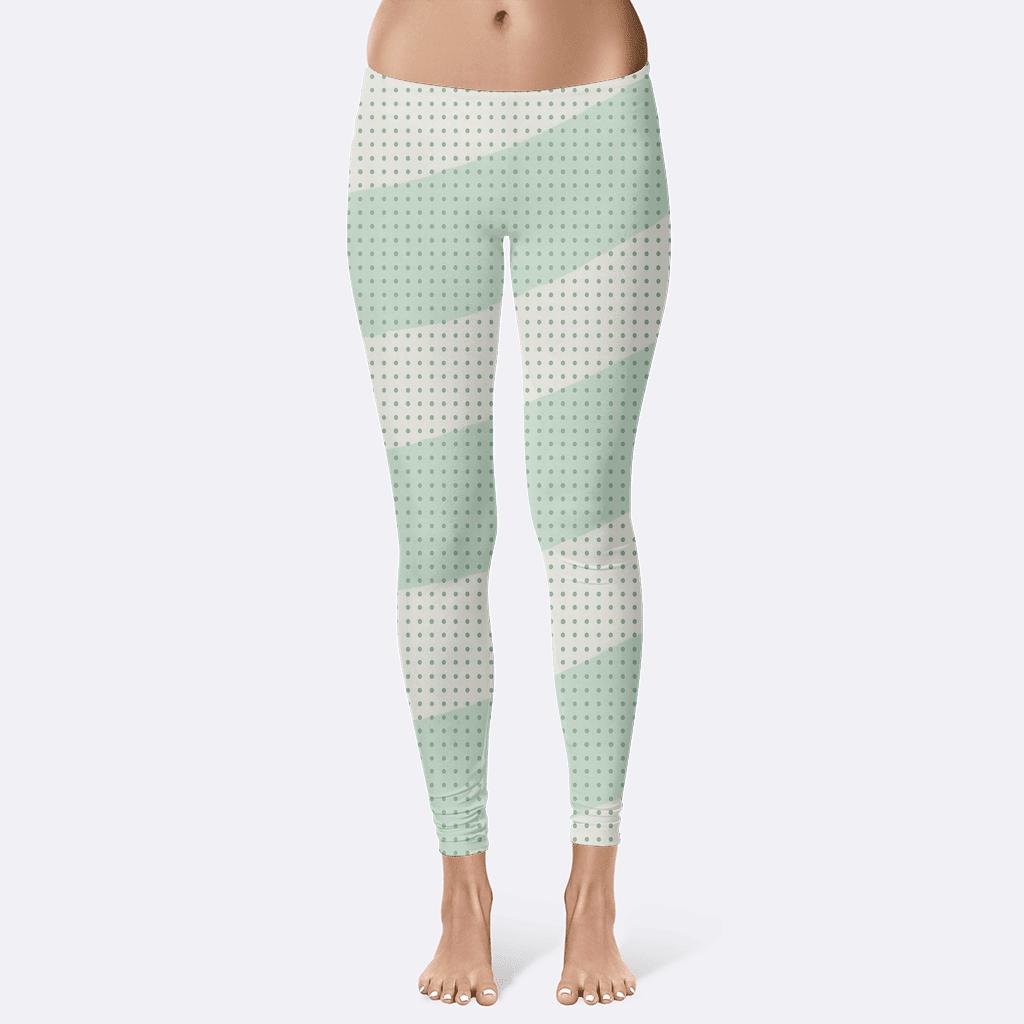Micro Dot Drift Matrix comfortable yoga leggings
