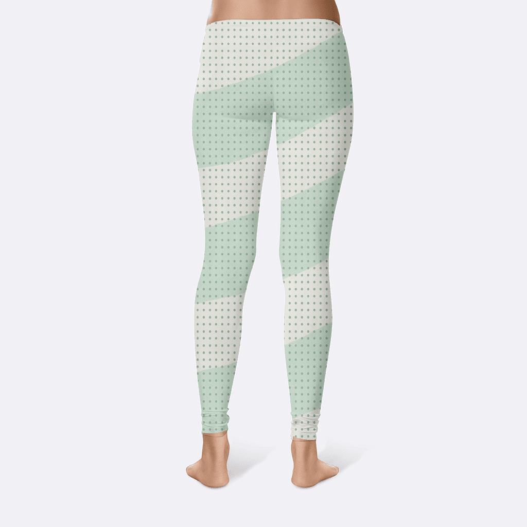 Micro Dot Drift Matrix comfortable yoga leggings