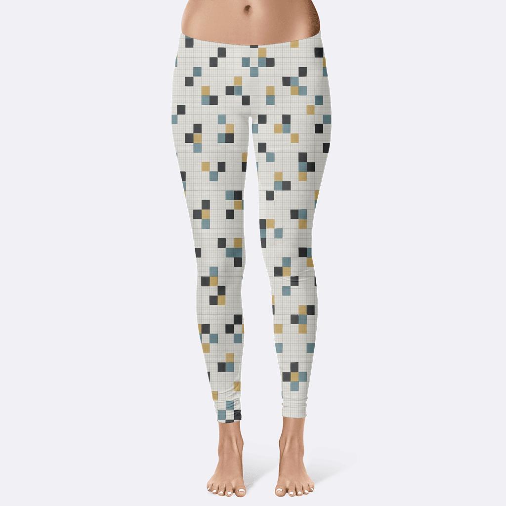 Microgrid Noise Field stylish workout leggings